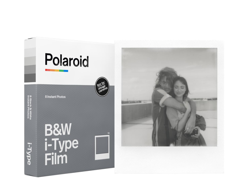 Polaroid black & white  film I-type